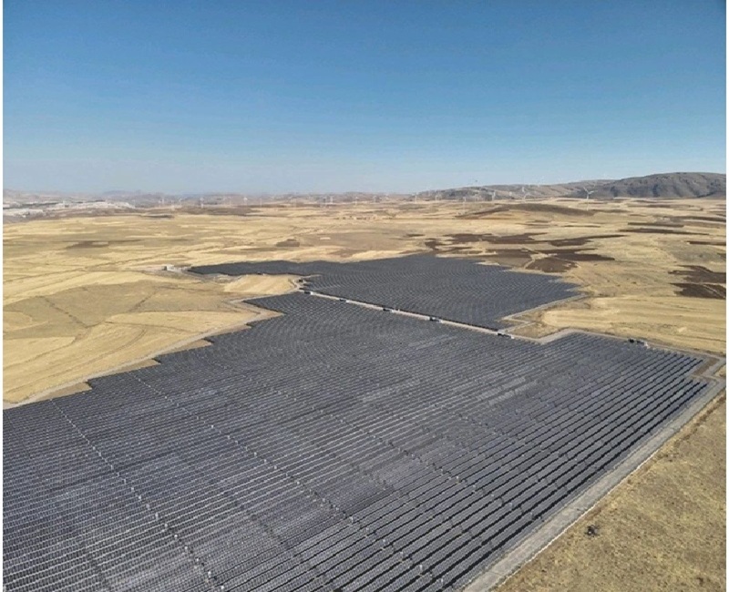 Ground-Mounted Solar Power Plant