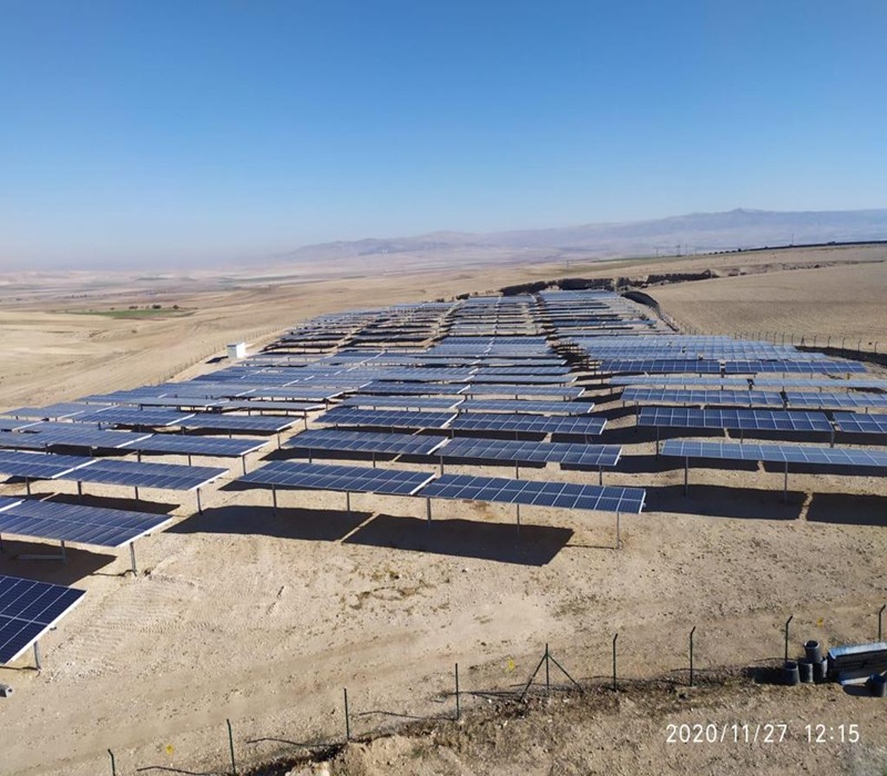 Ground-Mounted Solar Power Plant