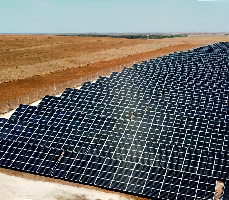 Ground-Mounted Solar Power Plant