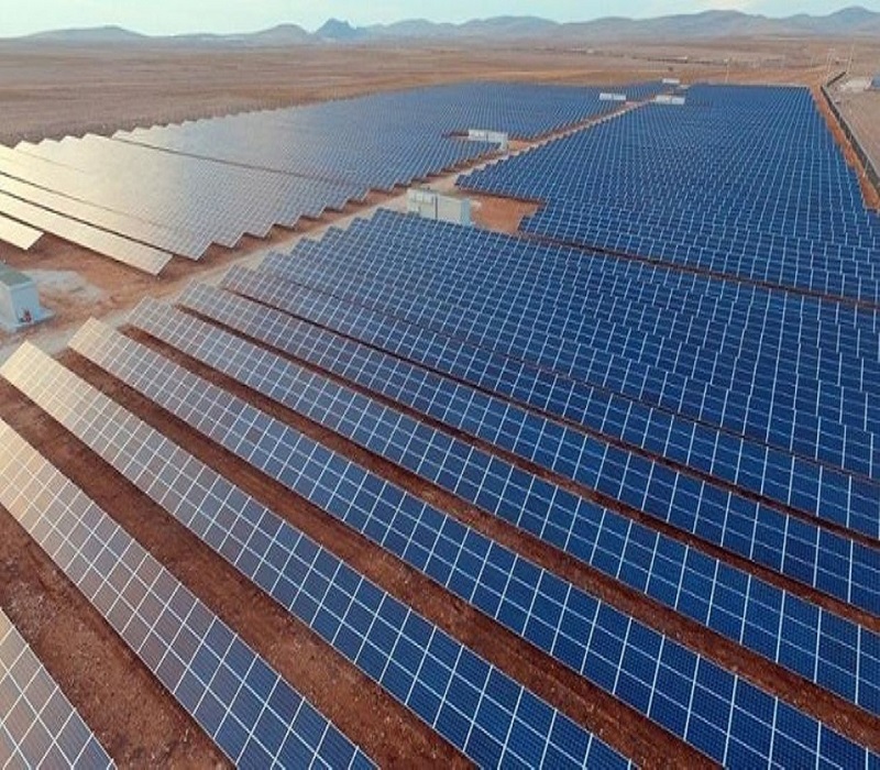 Ground-Mounted Solar Power Plant