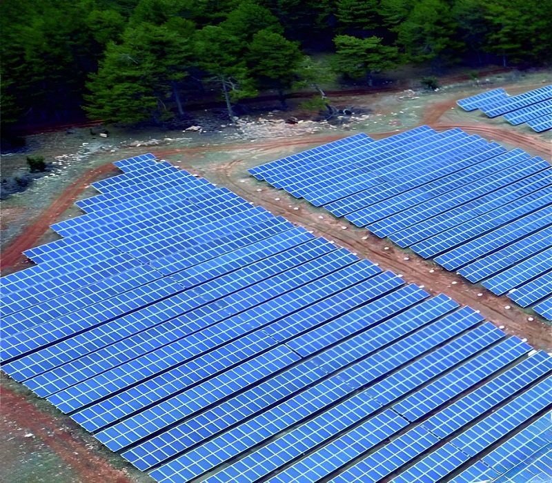 Ground-Mounted Solar Power Plant