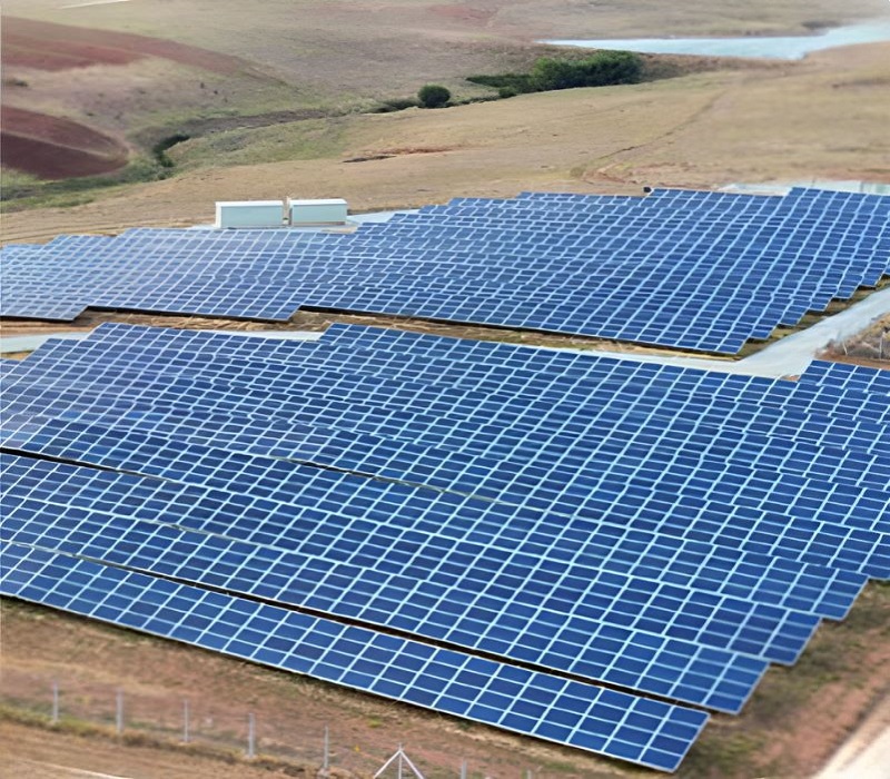 Ground-Mounted Solar Power Plant