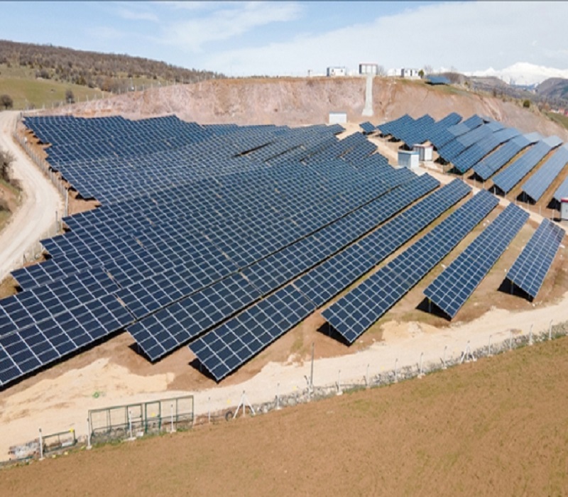 Ground-Mounted Solar Power Plant