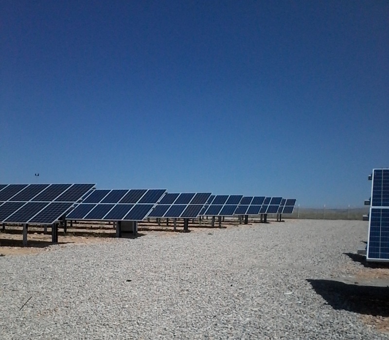 Ground-Mounted Solar Power Plant
