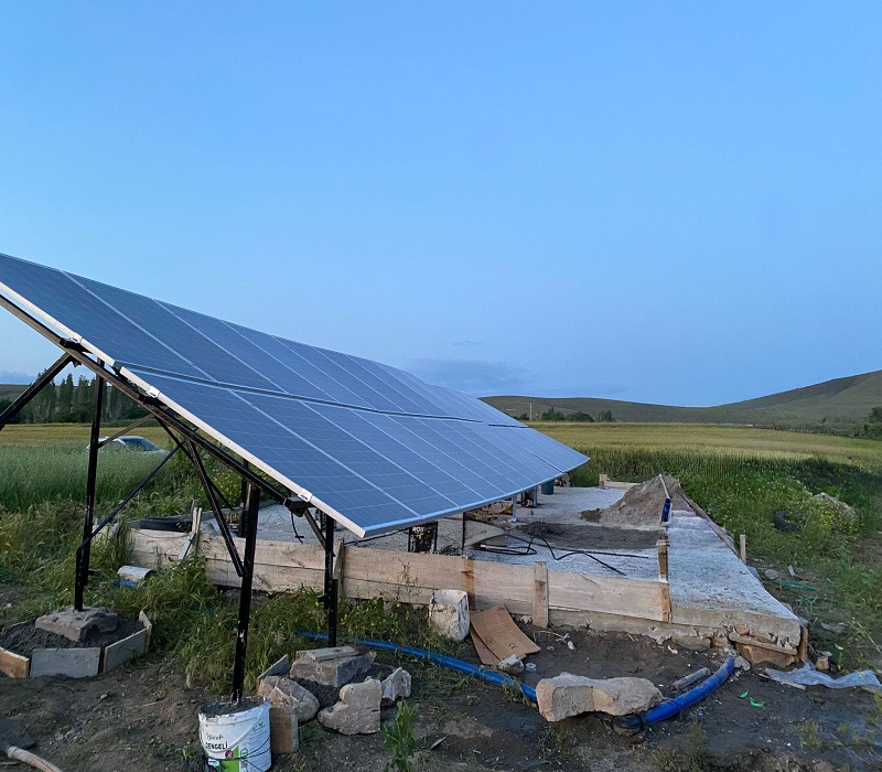 Solar-Powered Agricultural Irrigation