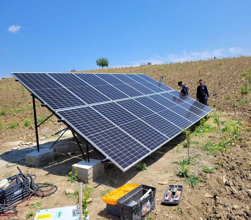 Solar-Powered Agricultural Irrigation