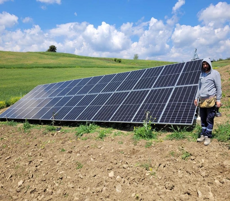 Solar-Powered Agricultural Irrigation