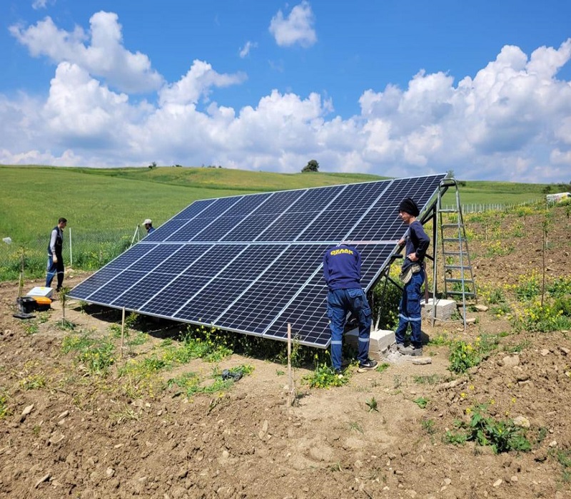 Solar-Powered Agricultural Irrigation