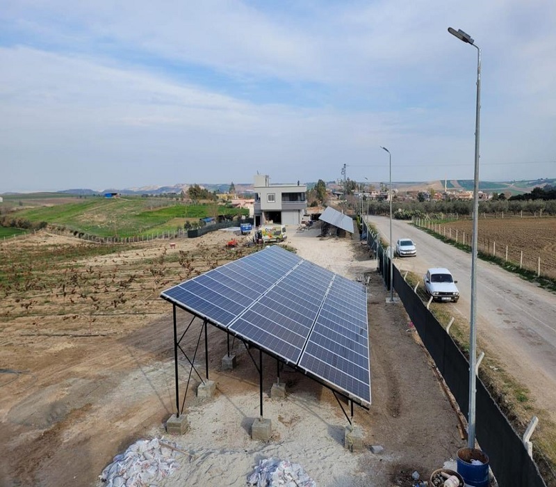Solar-Powered Agricultural Irrigation
