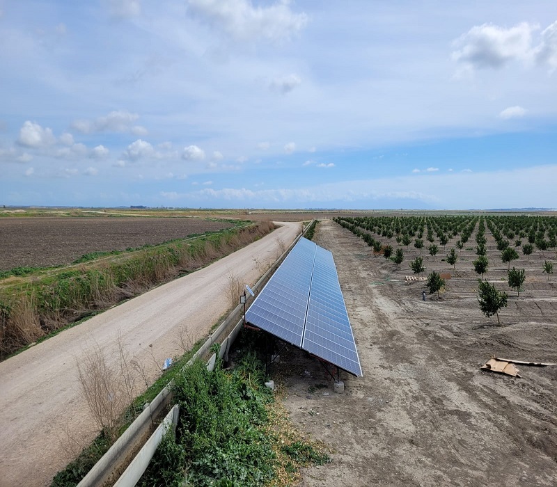 Solar-Powered Agricultural Irrigation