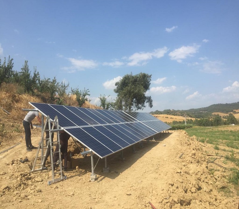 Solar-Powered Agricultural Irrigation