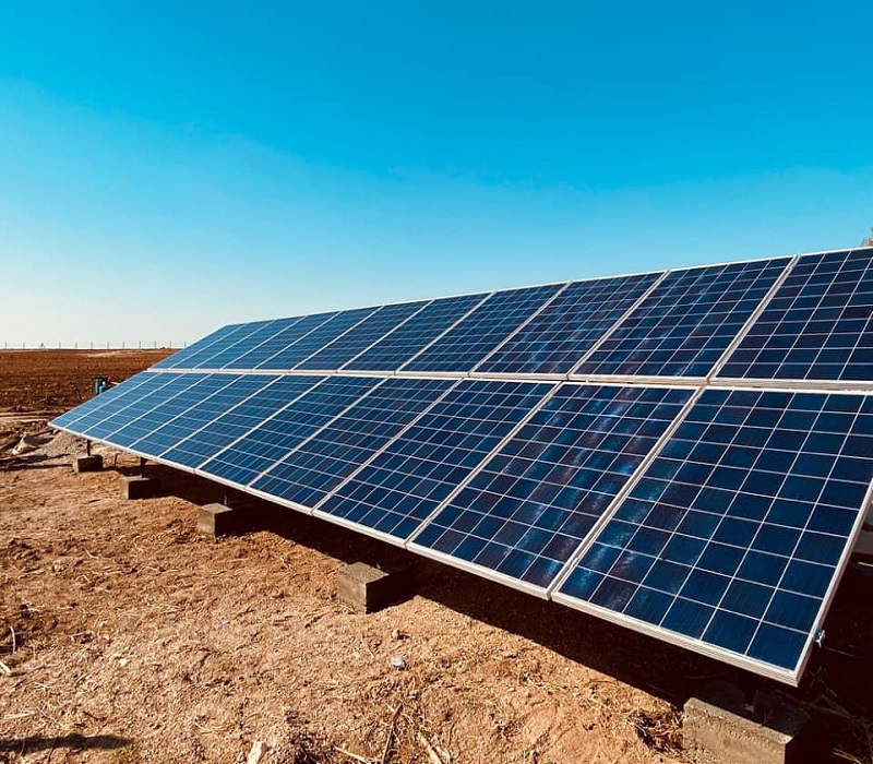 Solar-Powered Agricultural Irrigation