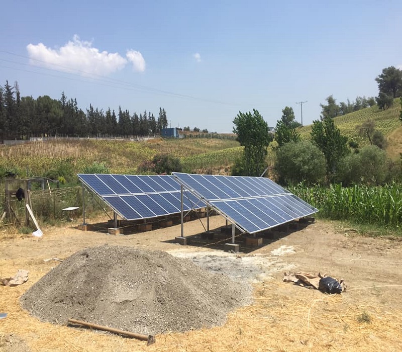 Solar-Powered Agricultural Irrigation